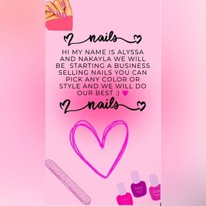 Handmade custom-made homemade press on nails